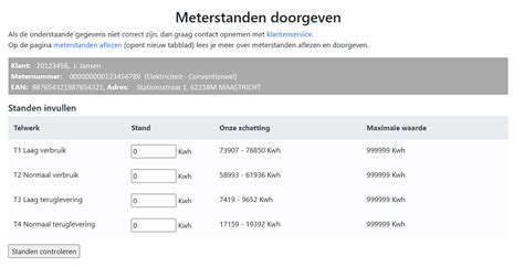 meterstandenkaart|METERSTANDENKAART